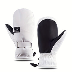 Winter Outdoor Windproof Touch Screen Cycling Gloves Thermal Skiing Gloves