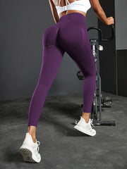 Women's Seamless Yoga Leggings High Waist Elastic Sports Pants