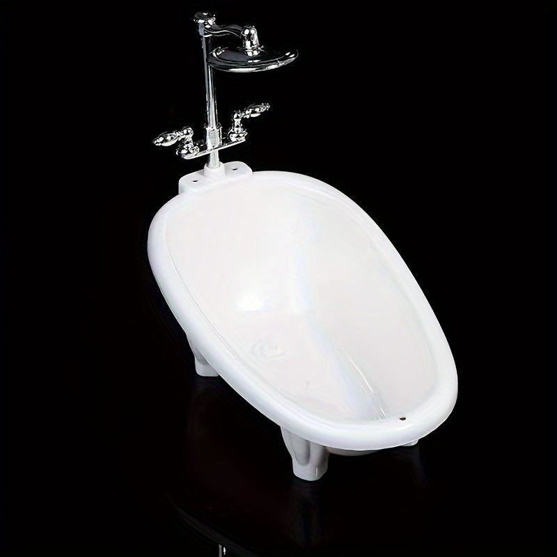 Retro Mini Bathtub Faux Furniture for Bathroom Decor