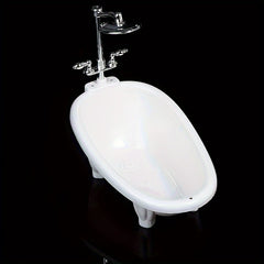 Retro Mini Bathtub Faux Furniture for Bathroom Decor