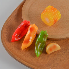 Mini Roasted Pepper Model for Dollhouse Mini Kitchen - No Electricity Needed