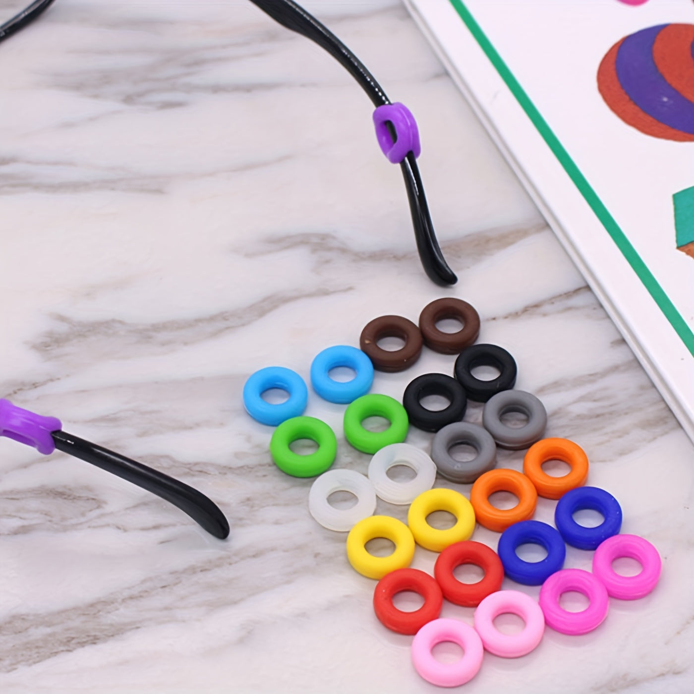 Silicone Anti Slip Eyeglasses Holder Ear Grip Hooks