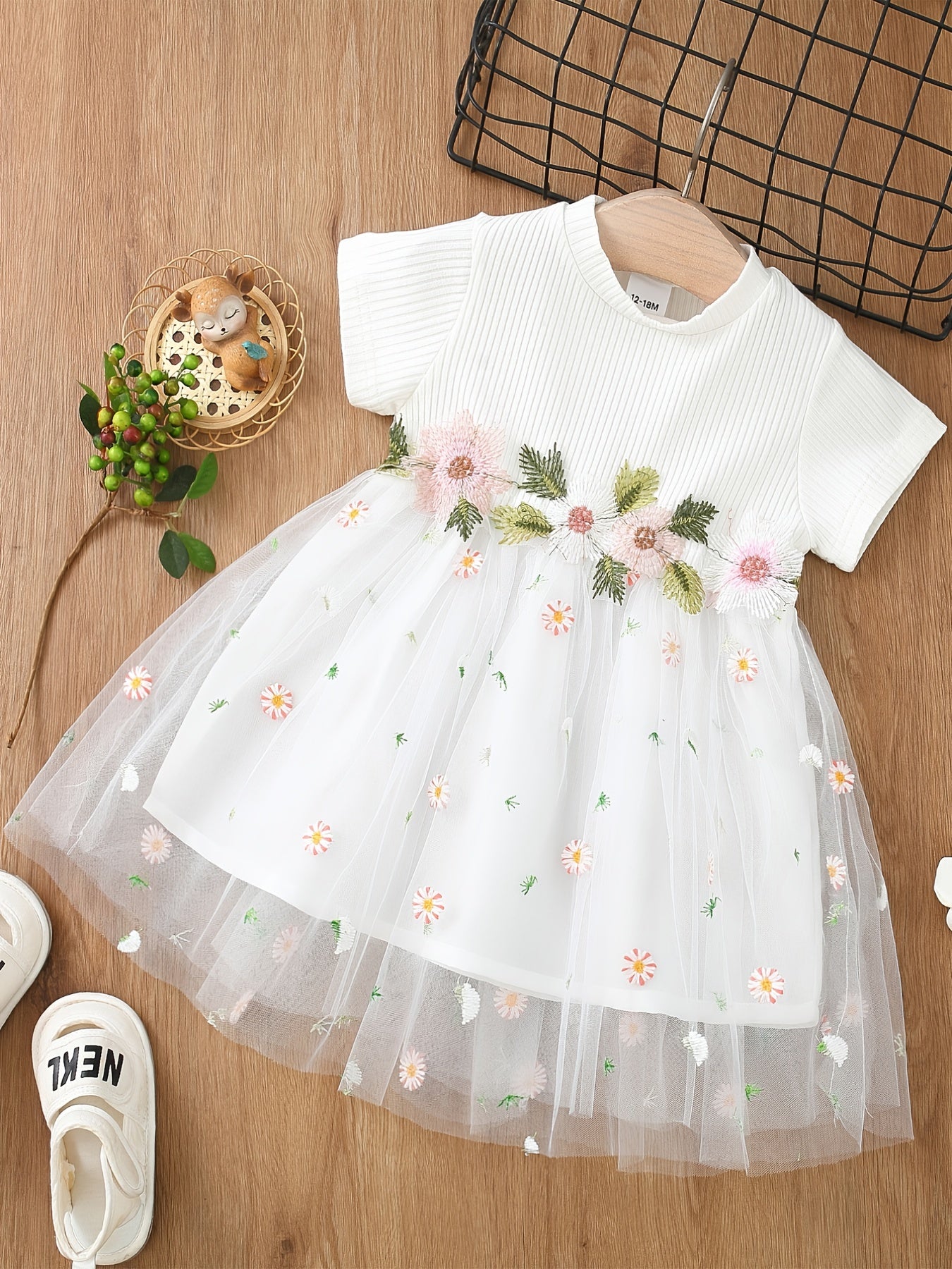 Baby Girls Lace Princess Dress Kids Summer Clothes