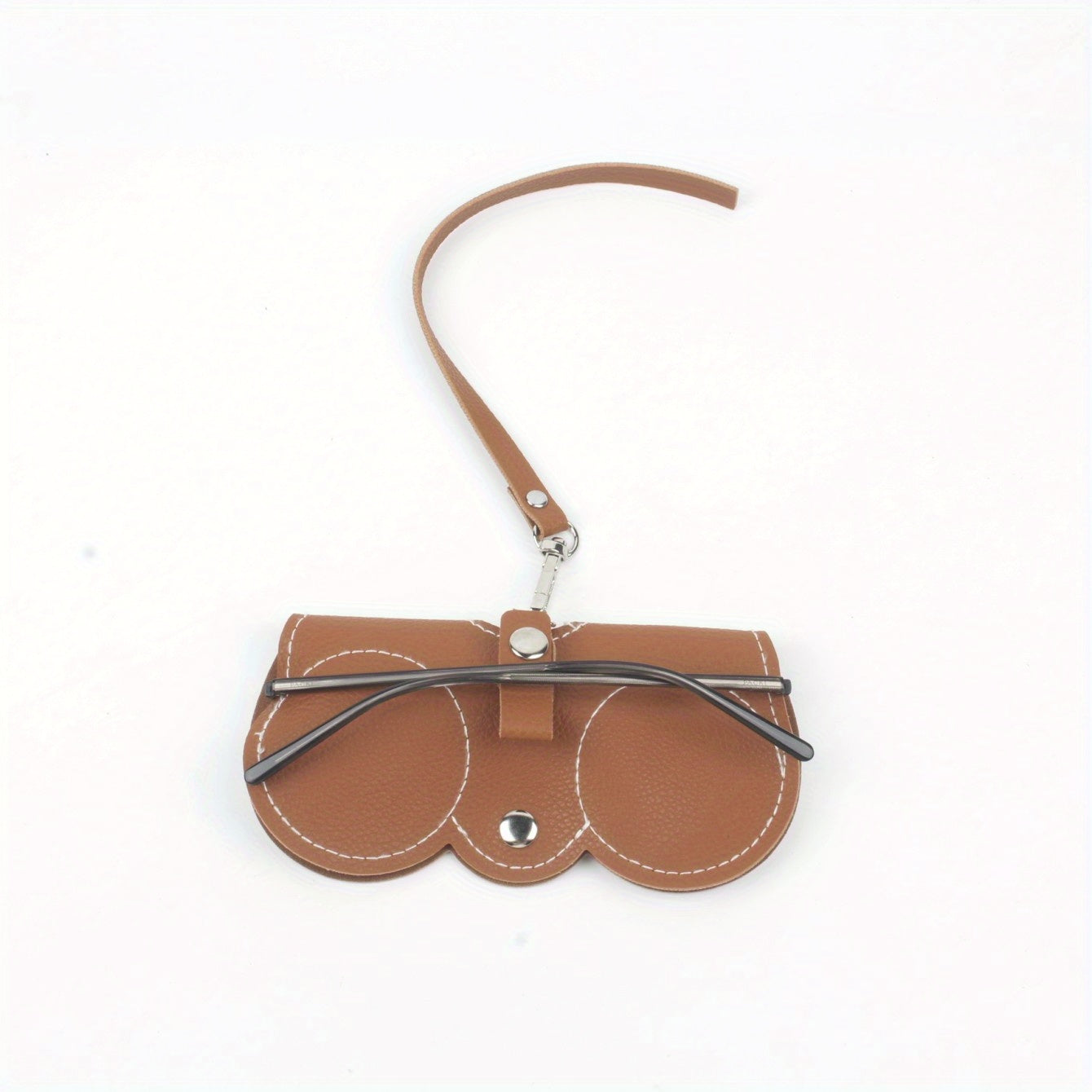 PU Leather Sunglasses Bag Solid Cover Travel Eyewear Case