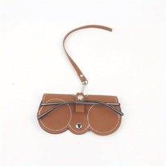 PU Leather Sunglasses Bag Solid Cover Travel Eyewear Case