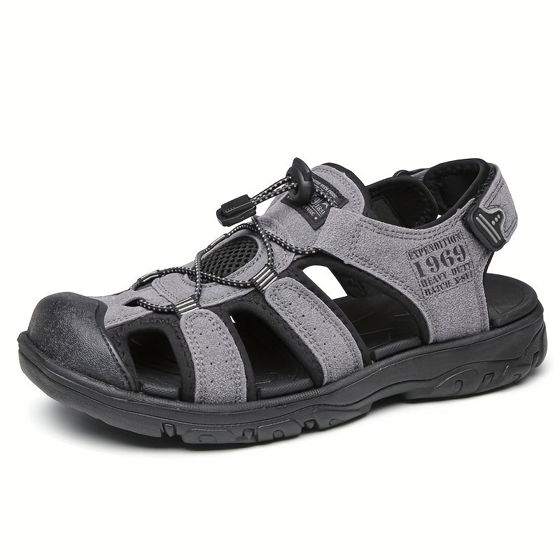Men's Anti Collision Sandals Wear Resistant Non Slip Outdoor Shoes