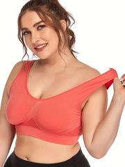 Seamless Sports Bra Breathable Workout Bra