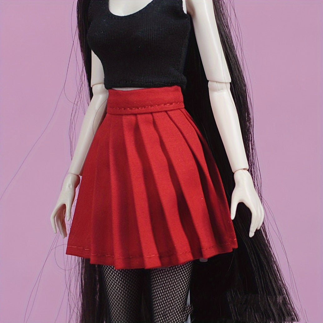 1pc 1 6 BJD Doll Red And Pink Short Skirts For 23 Dolls