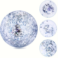 Glitter Beach Ball for Water Games