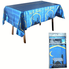 2pcs Disposable Aluminum Film Tablecloth Party Decoration