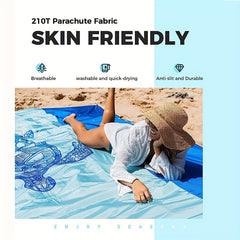 Fashionable Turtle Pattern Waterproof Sandproof Picnic Mat