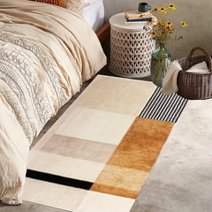 Modern Geometric Pattern Carpet Light High end Carpet 31.4 62.9inch