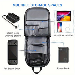 Game Console Storage Bag Protective Chest Crossbody Shoulder Backpack