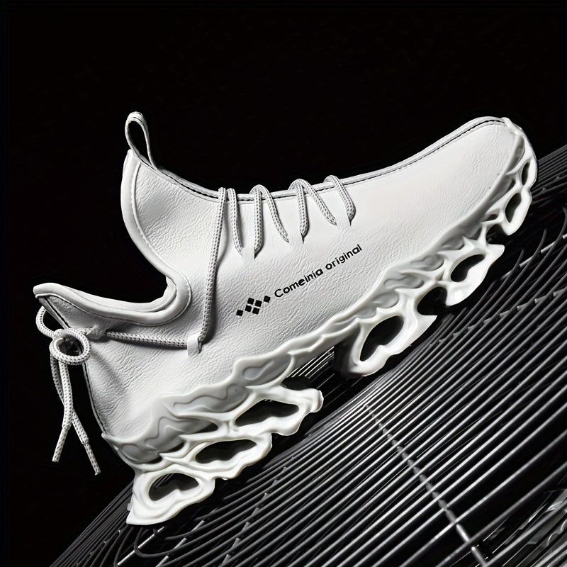 Waterproof Leather Sneakers for Men and Women