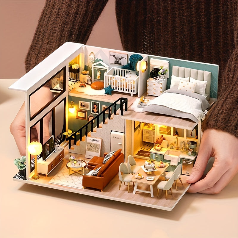 DIY Small House Creative Toy for Kids, Teens, Adults - Birthday Gift