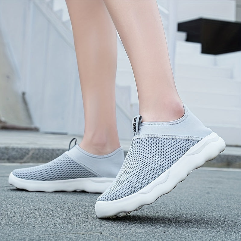 Women's Breathable Mesh Sneakers Lightweight Slip On Shoes