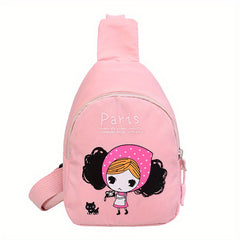 Cartoon Small Chest Bag For Travel Casual Diagonal Shoulder Bag Crossbody Bag