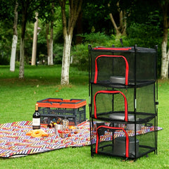 4 Layers Folding Drying Net for Camping