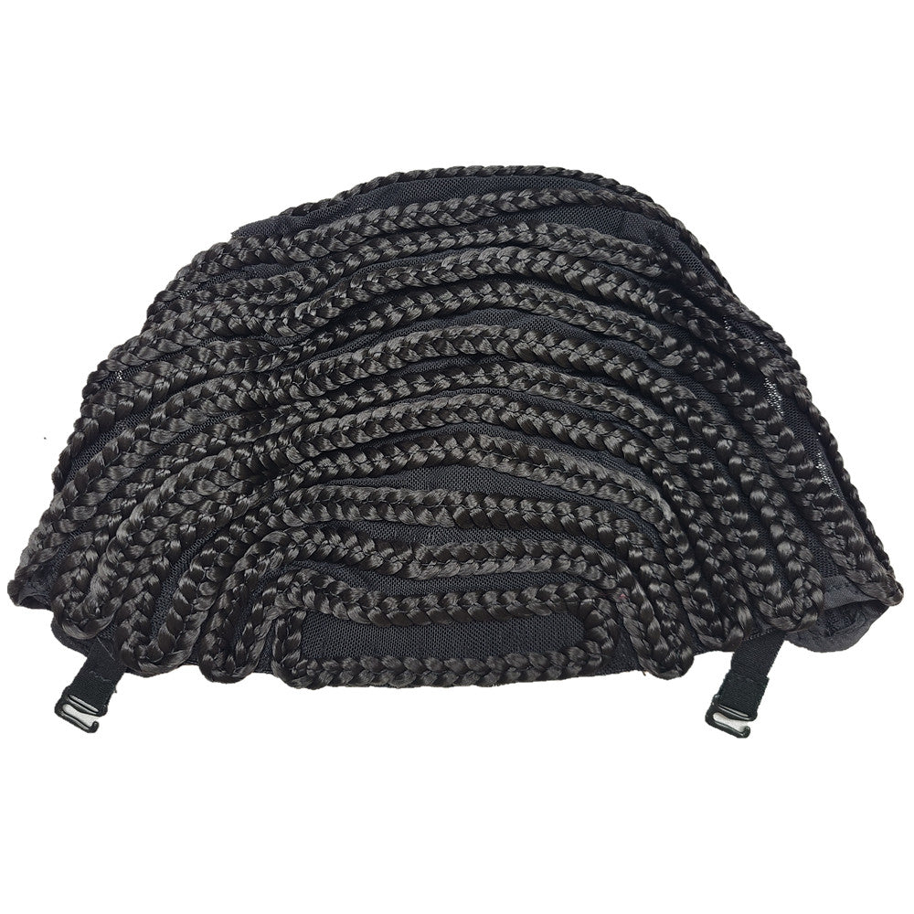 Crochet Braided Wig Cap For Women Adjustable Easy Sew In Hair