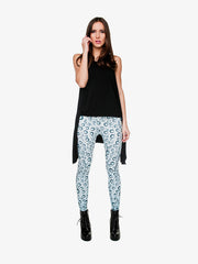 Polka Dots High Waist Skinny Leggings All Seasons Women's Clothing