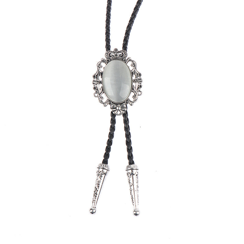 Classic Oval Bolo Tie Western Cowboy Shirt Bolo Ties