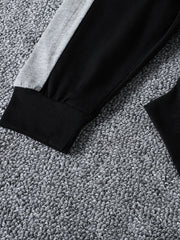 Kids Footed Straight Casual Trousers Baby Boys Sweatpants