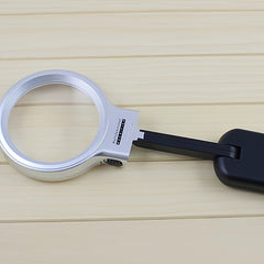 LED Lighted Hands Magnifying Glass With Light Stand Portable Illuminated Magnifi