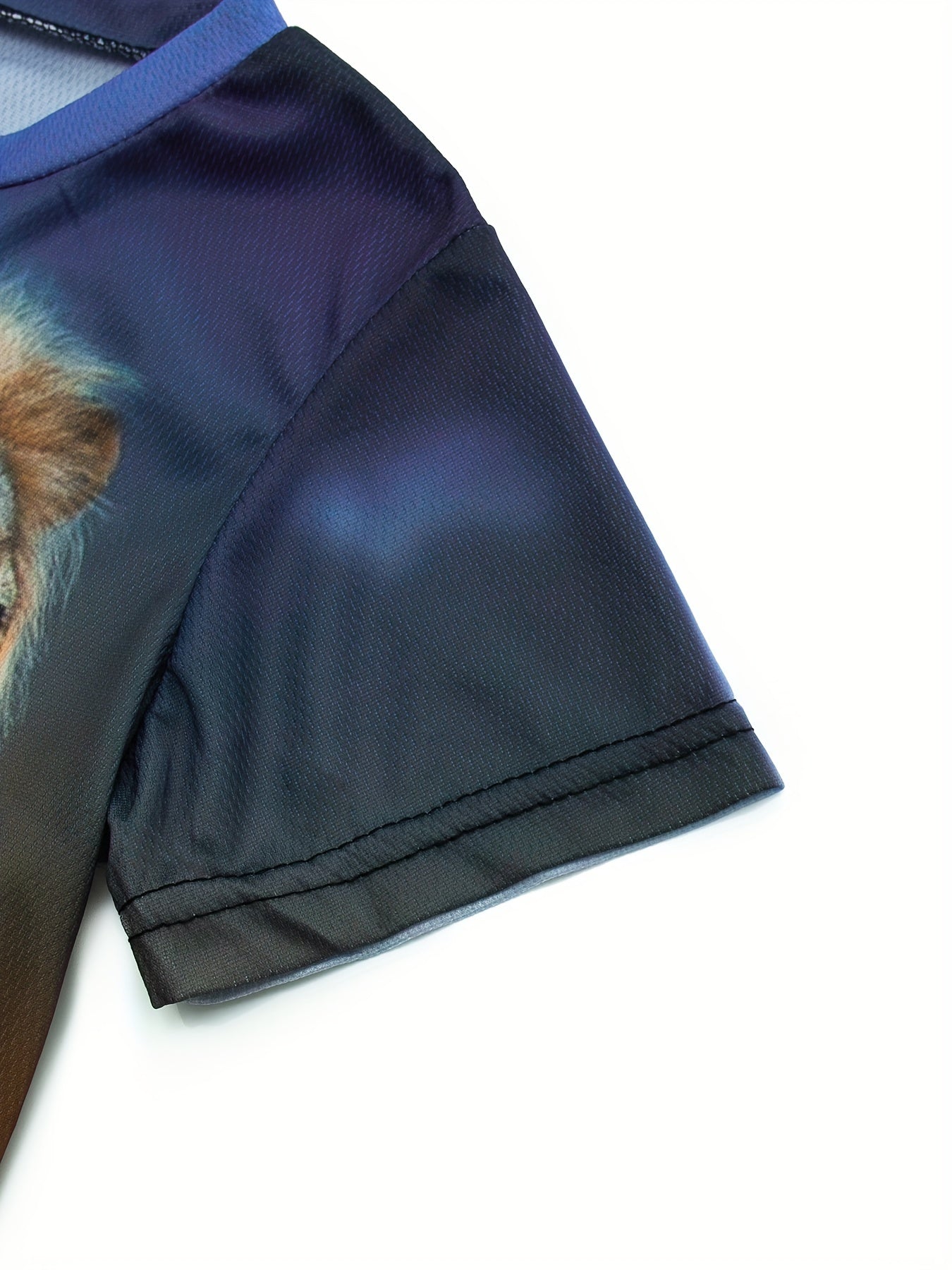 Kids Lion Graphic T Shirt Quick Dry