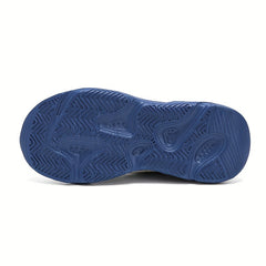 Boy's Waterproof Lace-up Sneakers for Outdoor Sports