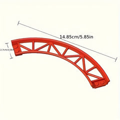 2pcs City Roller Coaster Track Set - Compatible