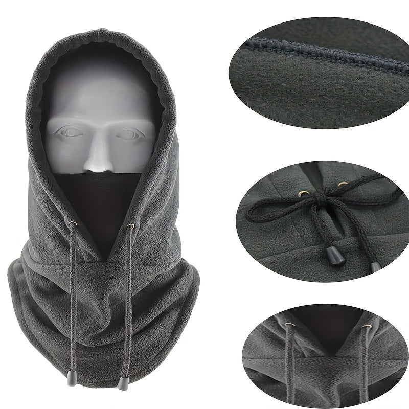 Winter Windproof Cycling Cap Ski Balaclava Padded Warm Hat