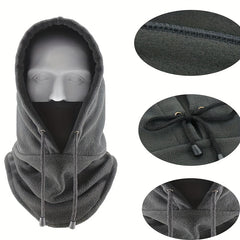 Winter Windproof Cycling Cap Ski Balaclava Padded Warm Hat