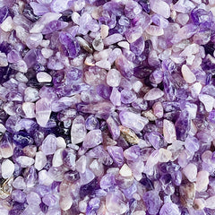 Amethyst Chips Crushed Stones for Positive Energy 0.22lb
