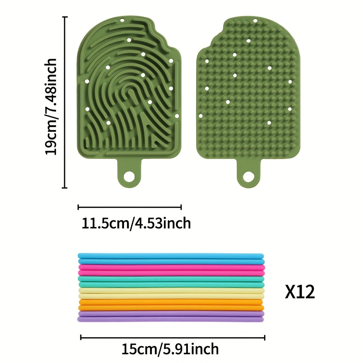 Interlocking Sensory Activity Board for Kids Silicone Relax Toy - Ages 3+