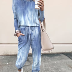 Tie Dye Top & Pants Set