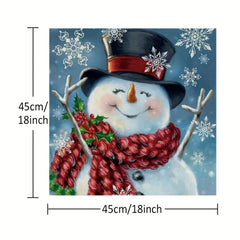 Christmas Pillow Covers Snowmen Christmas Tree Cushion Cover