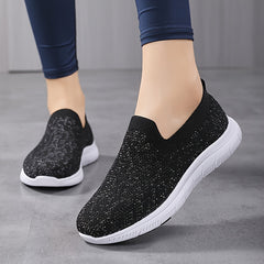 Women's Slip on Sports Sneakers Lightweight Outdoor Walking Shoes