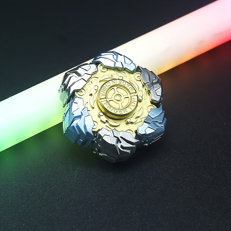 Steampunk Metal Spinner Fidget Toy 3 Colors Gray Golden