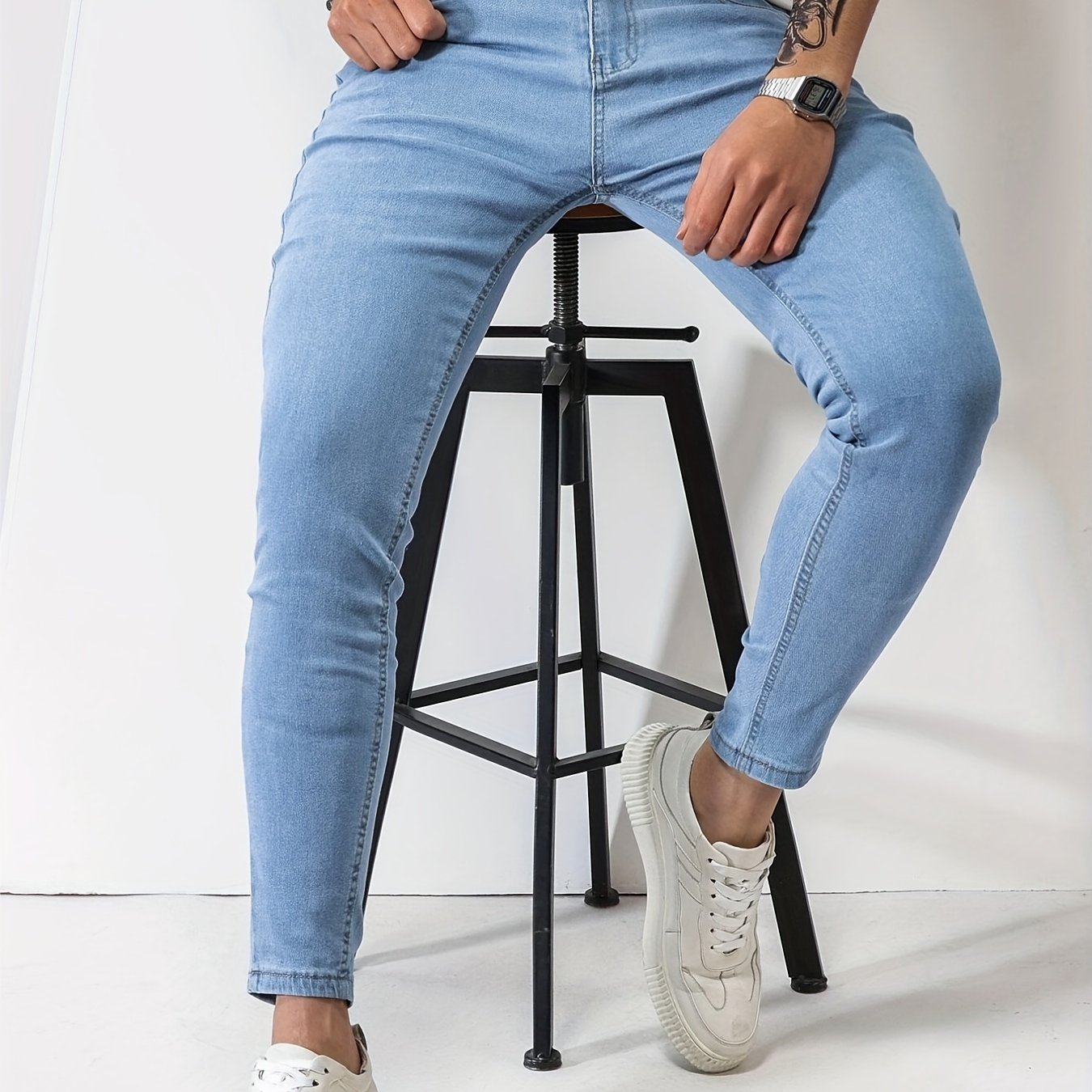 Men's Slim Fit Stretch Denim Jeans