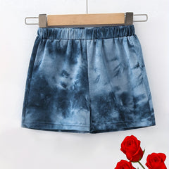 Boys Tie Dye Shorts Soft Comfortable Breathable For Summer Kids Clothes