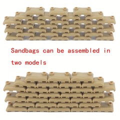 Sandbag Building Block Toy Multifunctional Sandbag Building Scene Accessories