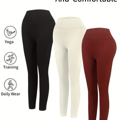 Ribbed Quick Dry High Waist Yoga Pants Women's Activewear