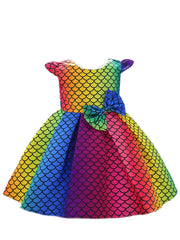 Christmas Party Dress Kids Performance Dress
