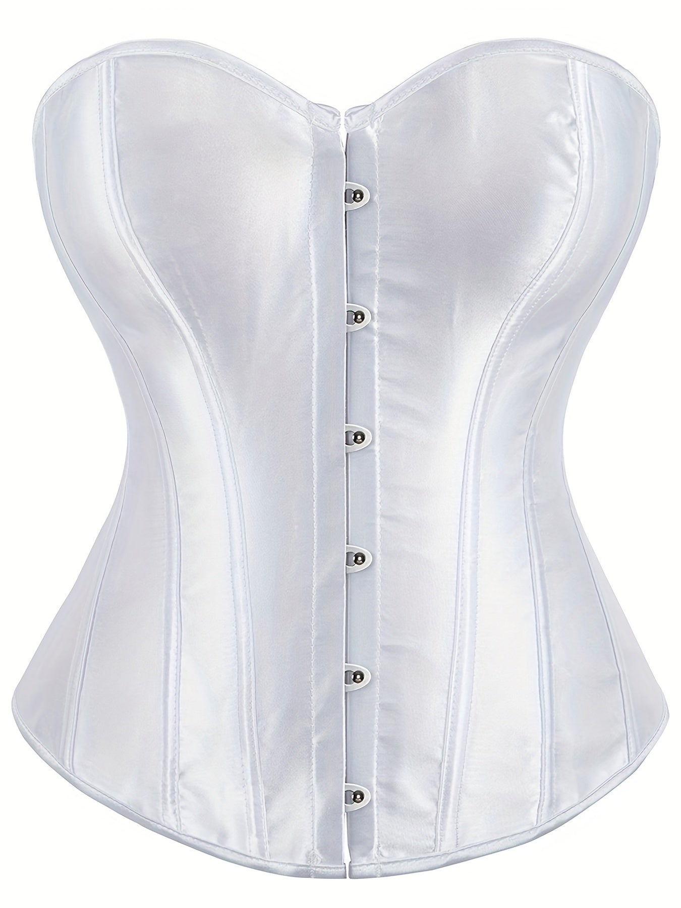 Strapless Corset Bustier Tummy Control Lace Body Shaper Women's Lingerie