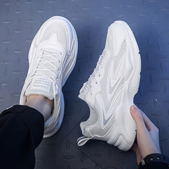 Men's Chunky Lace Up Shoes Soft Sole Sneakers