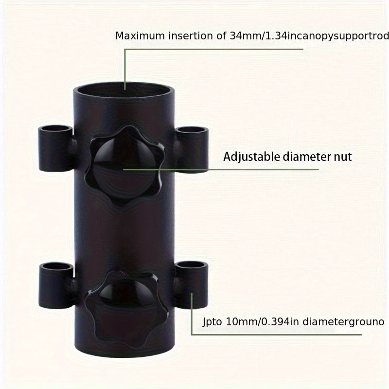 Adjustable Fixer Tent Pole for Outdoor Use
