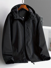 Women's Hooded Zip Up Jacket Solid