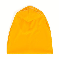 Solid Beanie Polyester Men Women Unisex Beanies Cap Casual Beanie Hats