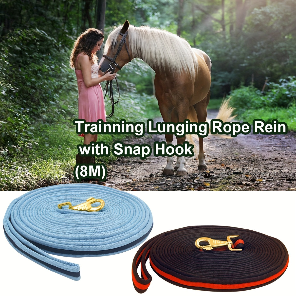 Horse Training Rope With Hook Horse Lead Rope
