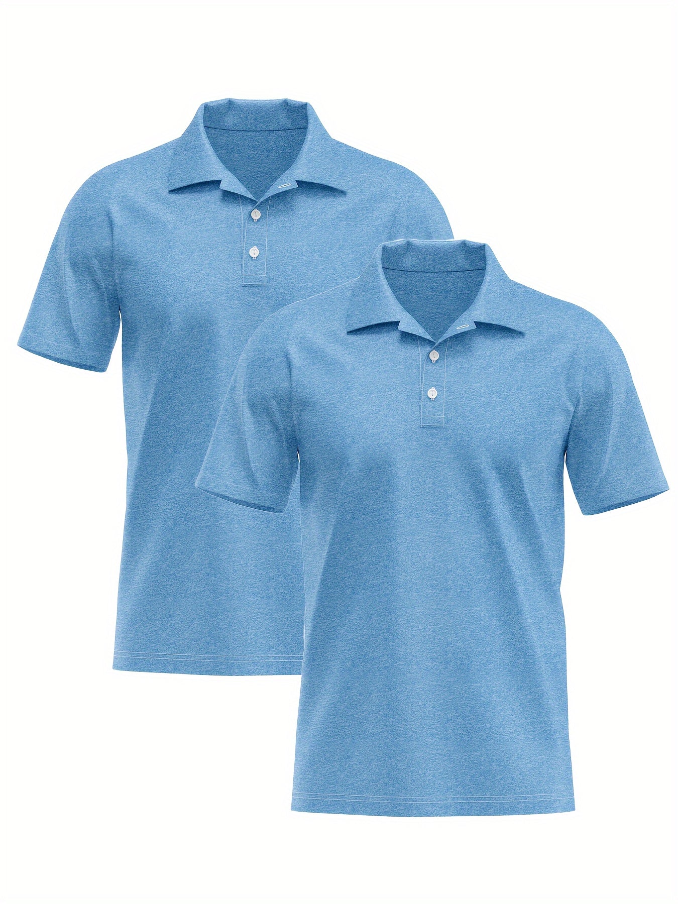 2pcs Men's Quick-dry Breathable Shirt for Summer Sports